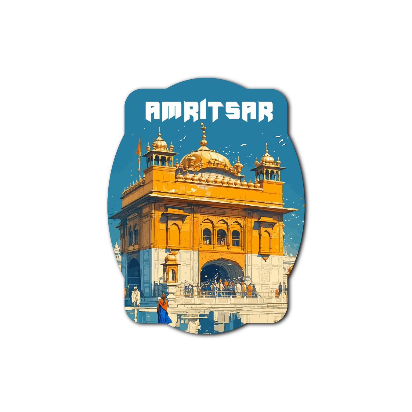 amritsar-city-souvenir-magnet-on-refrigerator