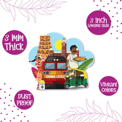 Chennai Fridge Magnet