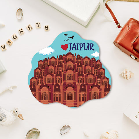 Jaipur Wooden Fridge Magnet