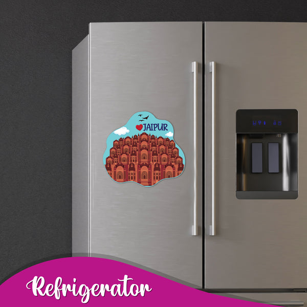 Jaipur Wooden Fridge Magnet