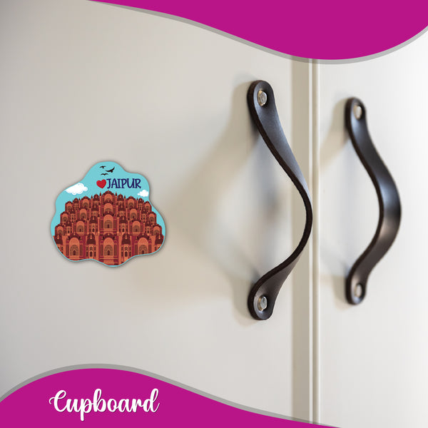 Jaipur Wooden Fridge Magnet