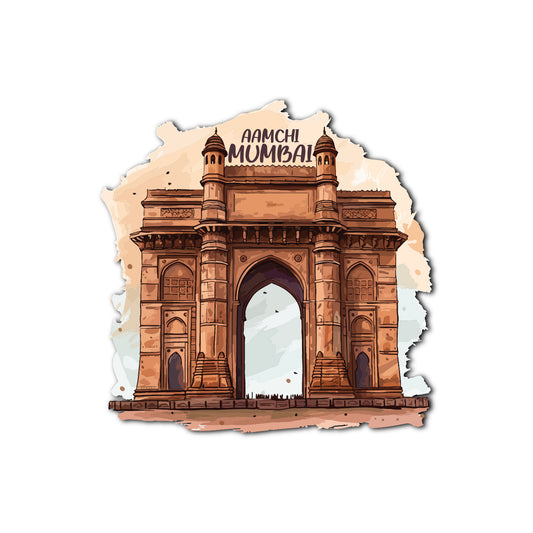 Mumbai Fridge Magnet - Gateway of India