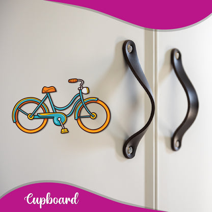 Cycle lovers quirky fridge magnet gift