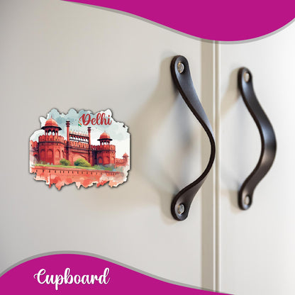 Red Fort Delhi Souvenir Fridge Magnet – Quirky Home Décor Gift