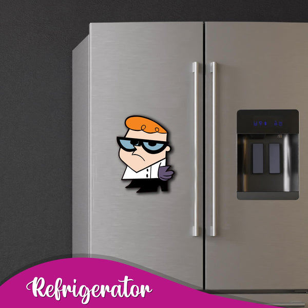 Dexter Laboratory Wooden Fridge Magnet