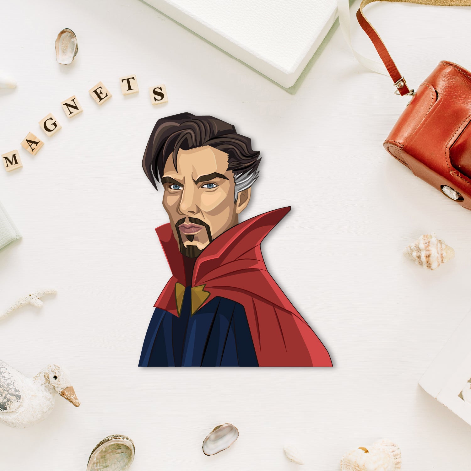 Doctor Strange Wooden Fridge Magnet