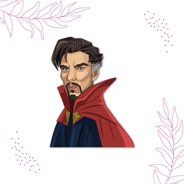 Doctor Strange Wooden Fridge Magnet