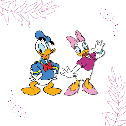 donald-daisy-cartoon-couple-magnet-on-refrigerator