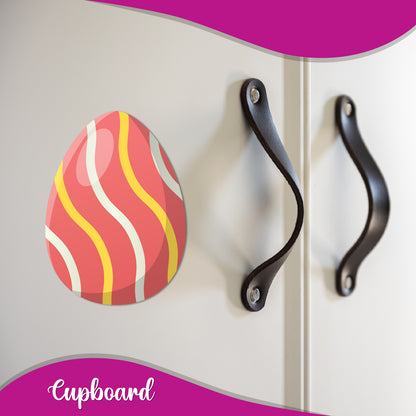 Unique easter egg_orange fridge magnet magnet for seasonal home decoration