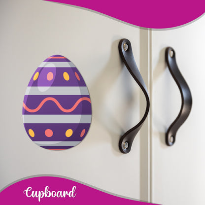 Unique easter egg_purple fridge magnet magnet for seasonal home decoration