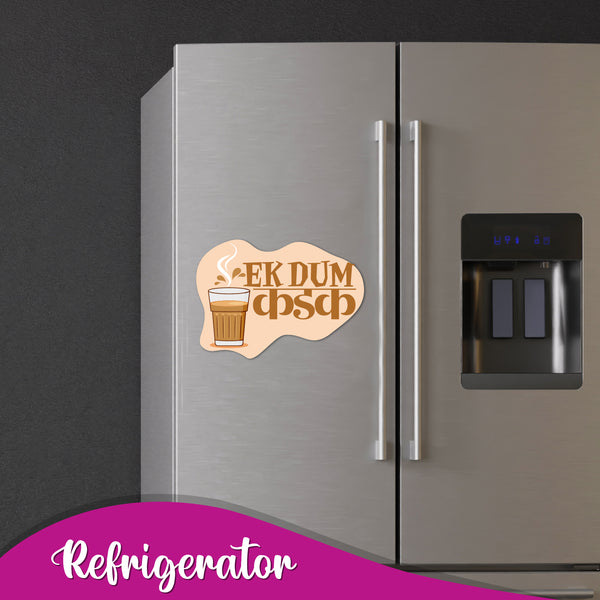 Ekdum Kadak Wooden Fridge Magnet