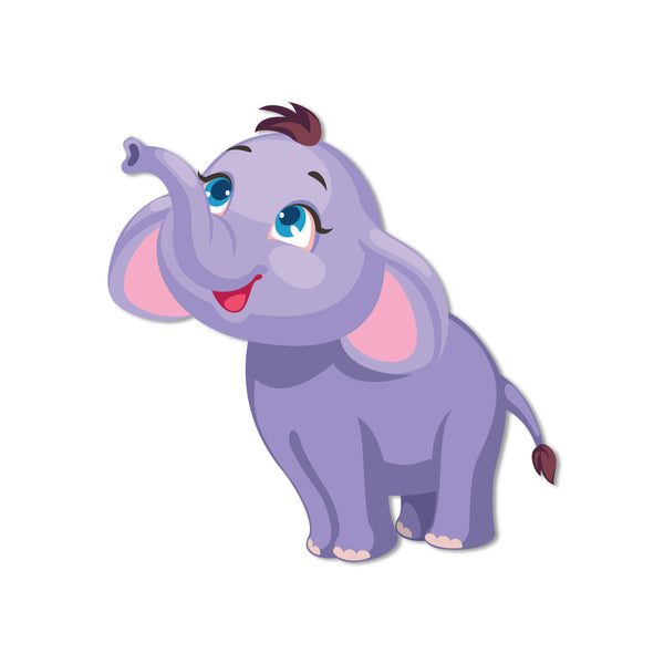 Elephant Wooden Fridge / Refrigerator Magnet