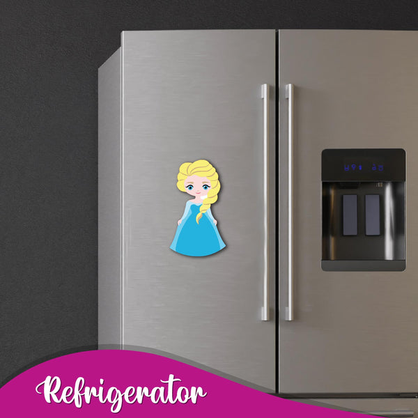 Elsa Wooden Fridge Magnet