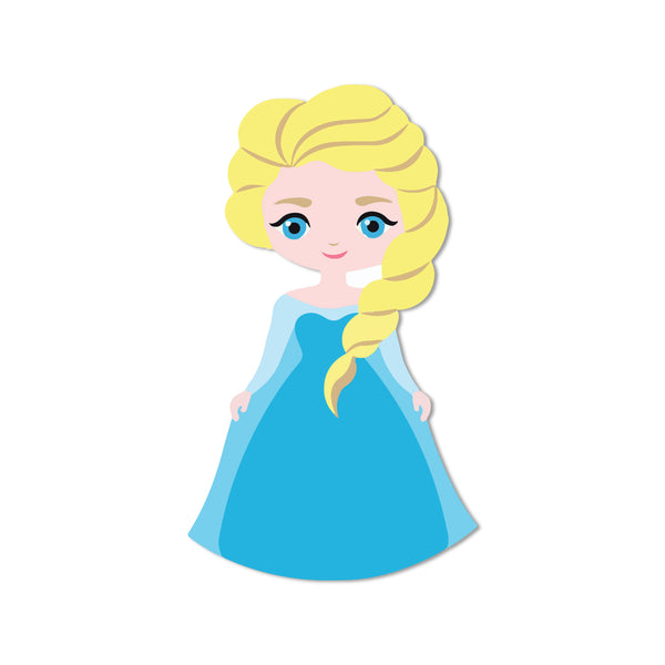 Elsa Wooden Fridge Magnet