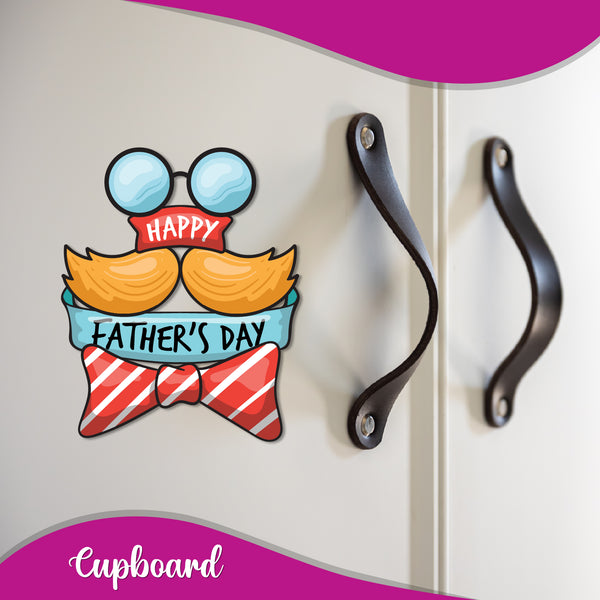 Father's Day Wooden Fridge Magnet