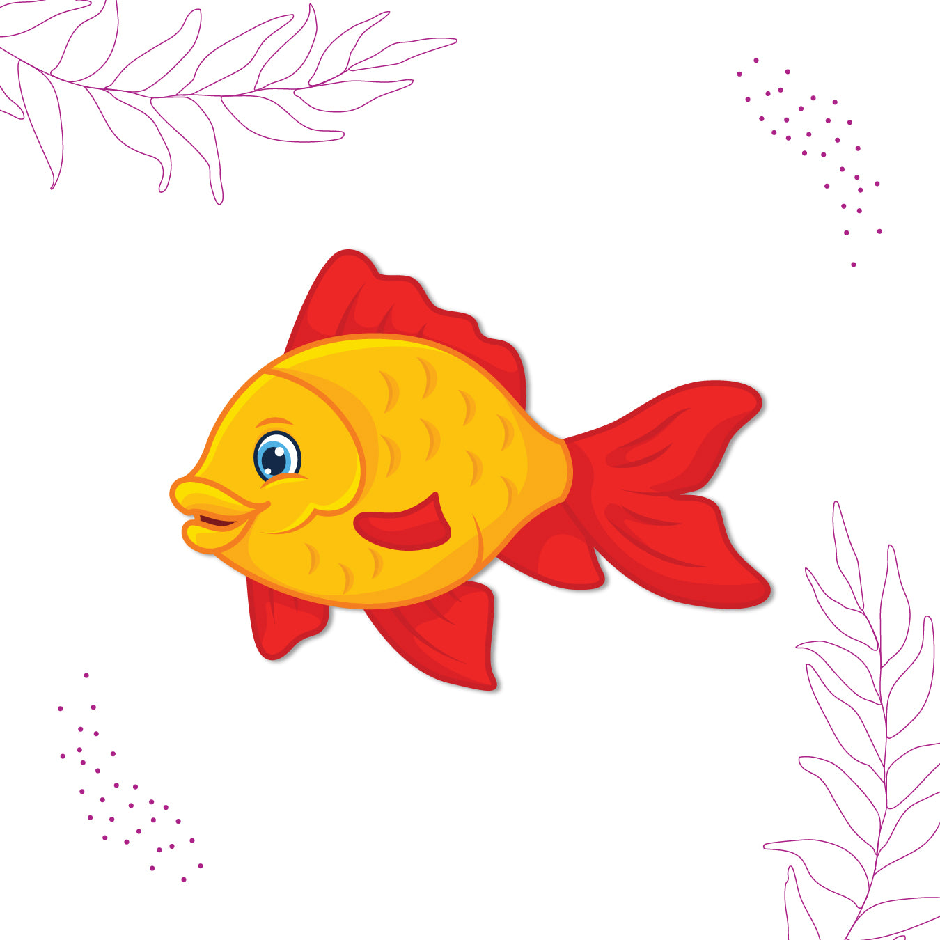 Fish Fridge Magnet | Ocean Lover Souvenir