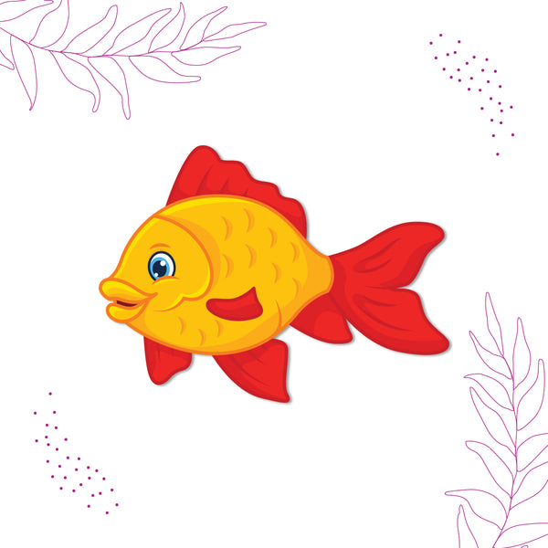 Fish Wooden Fridge Magnet