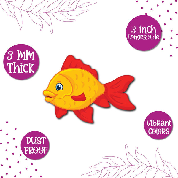 Fish Wooden Fridge Magnet