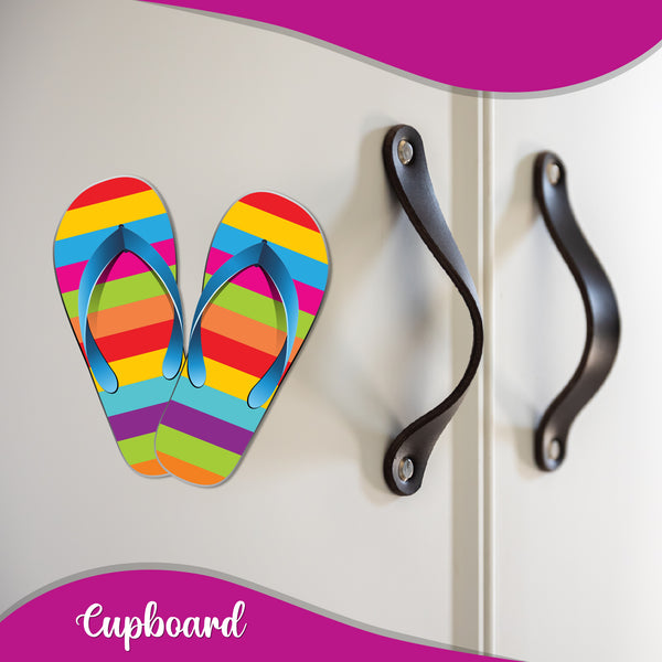 Flip Flop Wooden Fridge Magnet
