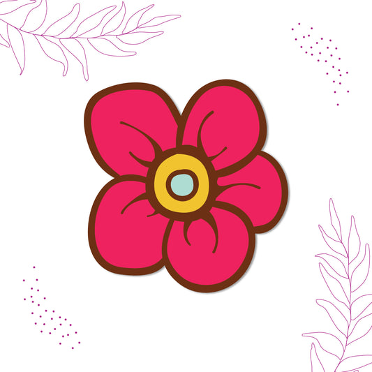 Flower design fridge magnet India
