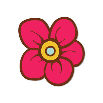Flower themed quirky fridge magnet India