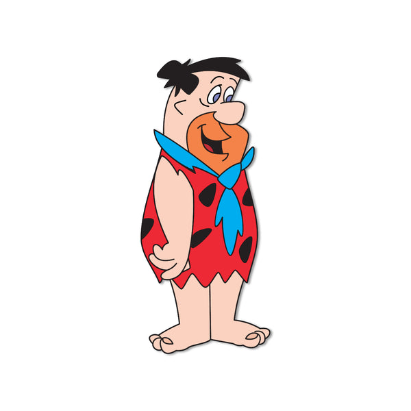 Fred Flintstone Wooden Fridge Magnet