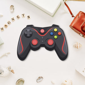 Gaming Controller Wooden Fridge Magnet