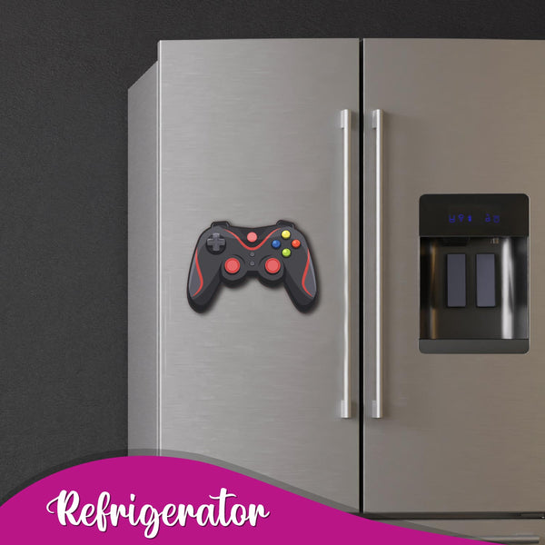 Gaming Controller Wooden Fridge Magnet