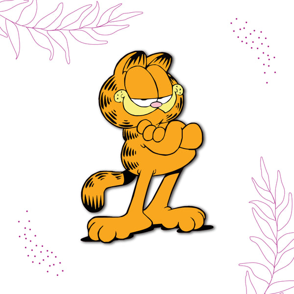 Garfield Wooden Fridge Magnet