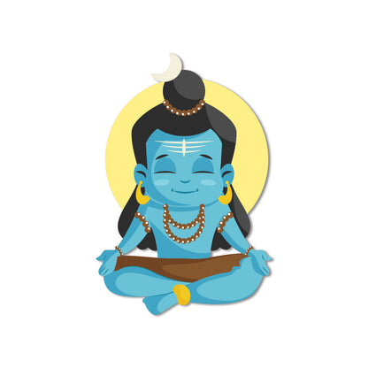 God Shiv themed quirky fridge magnet India