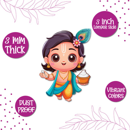 Kanha Fridge Magnet
