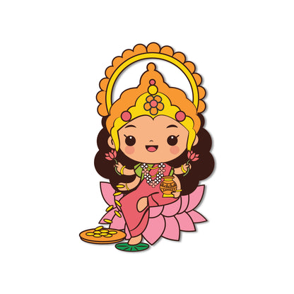 Goddess Laxmi themed quirky fridge magnet India