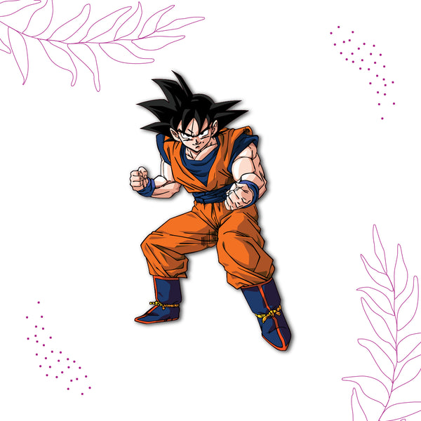 Goku Wooden Fridge Magnet