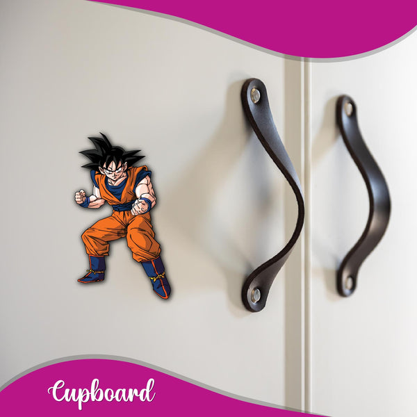 Goku Wooden Fridge Magnet