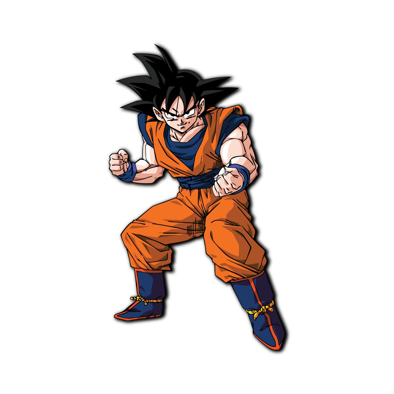 high-quality-goku-fridge-magnet-angle-view