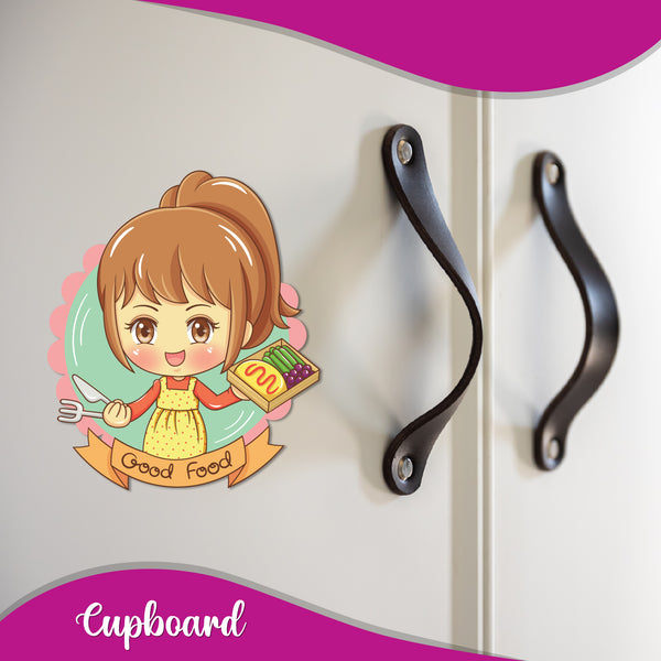 Good Food Wooden Fridge / Refrigerator Magnet