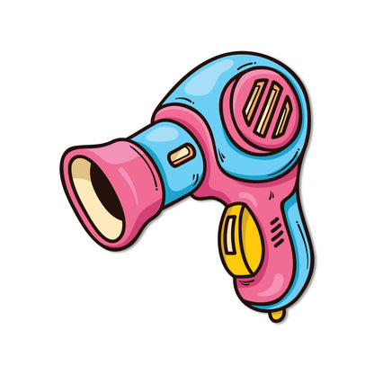 Hair Dryer themed quirky fridge magnet India