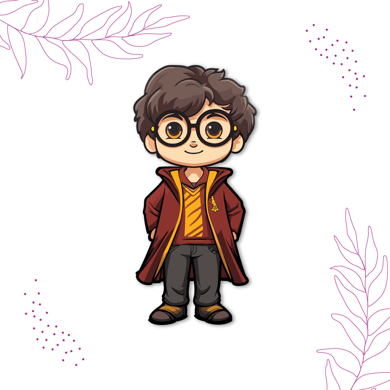 Harry Potter fridge magnet 