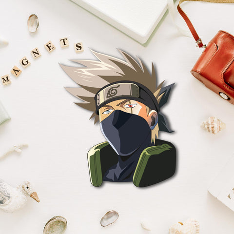Hatake kakashi Wooden Fridge Magnet