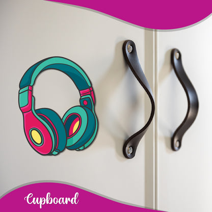 Headphone lovers quirky fridge magnet gift