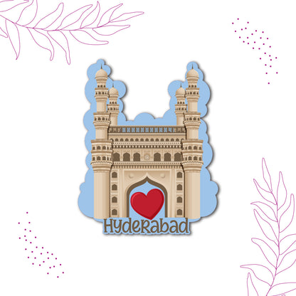 charminar-monument-fridge-magnet-close-up-detail