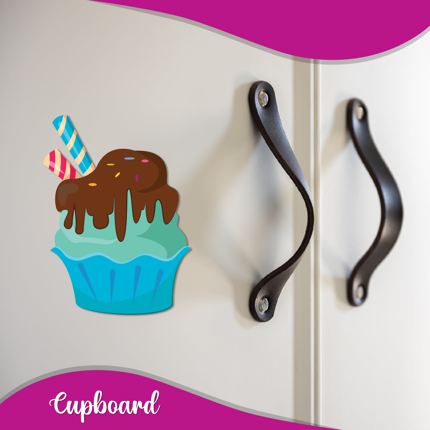 Dessert cake fridge magnet quirky gift