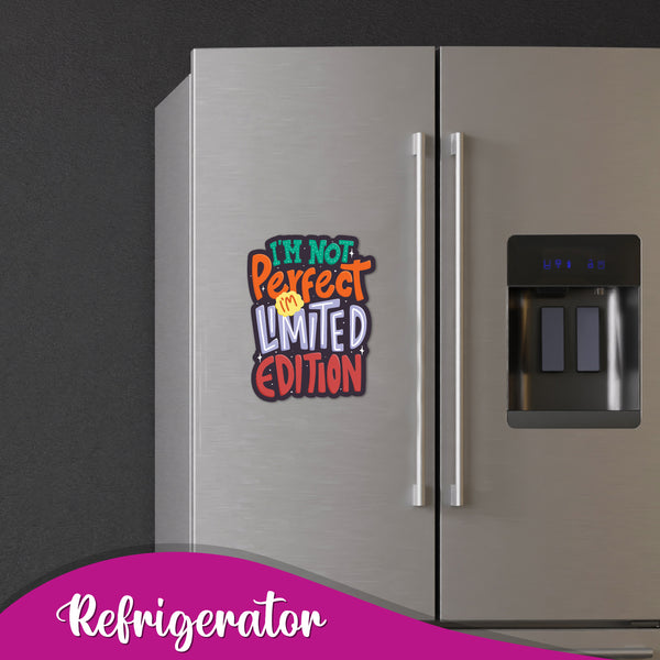 Im not perfect Wooden Fridge Magnet