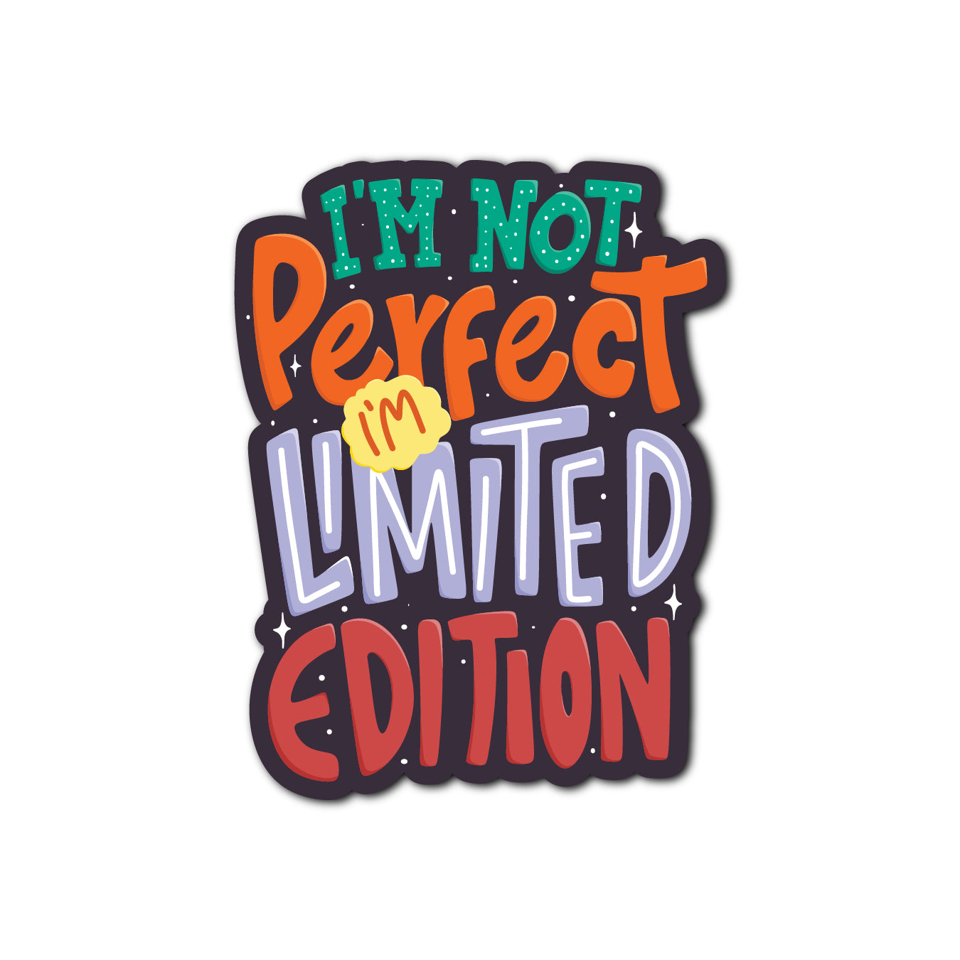 Stylish "Limited Edition" fridge magnet.
