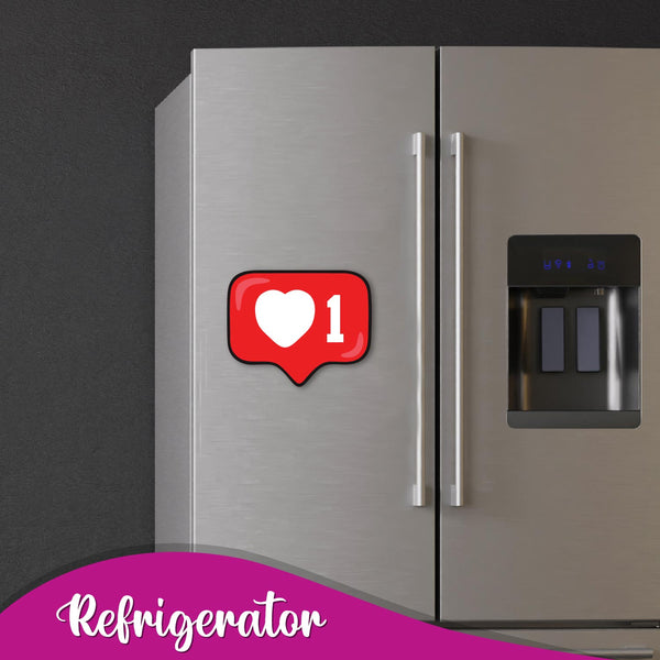 Insta Love Wooden Fridge Magnet