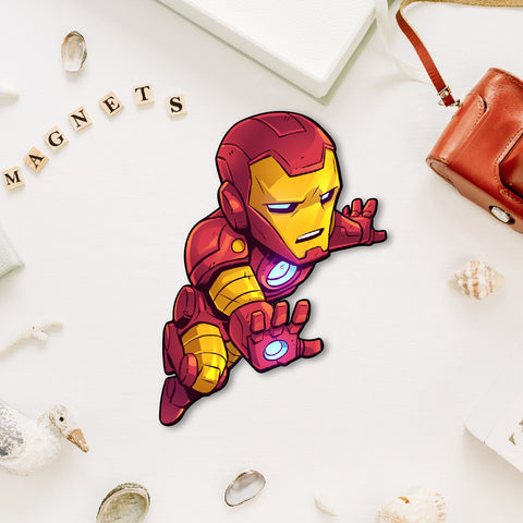 Ironman Wooden Fridge Magnet