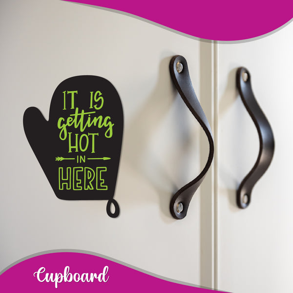 It is getting hot in here Wooden Fridge Magnet