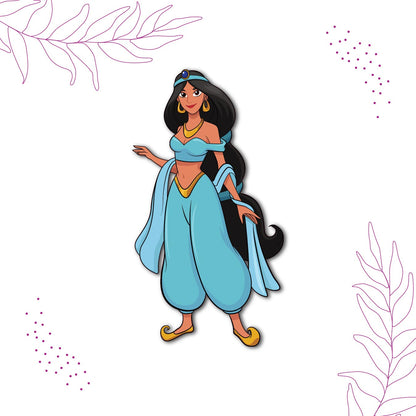 Jasmine Standing Wooden Fridge Magnet