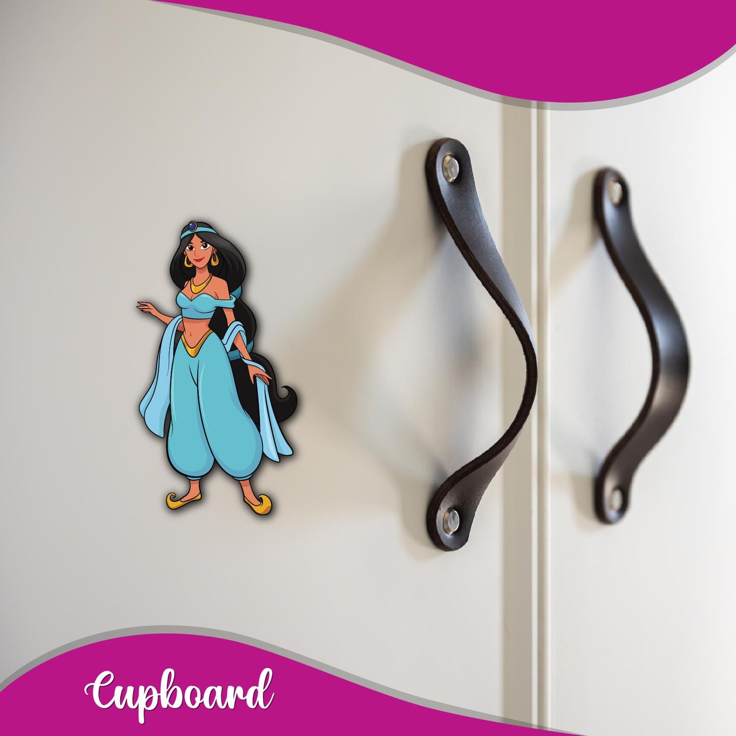 Jasmine Standing Wooden Fridge Magnet