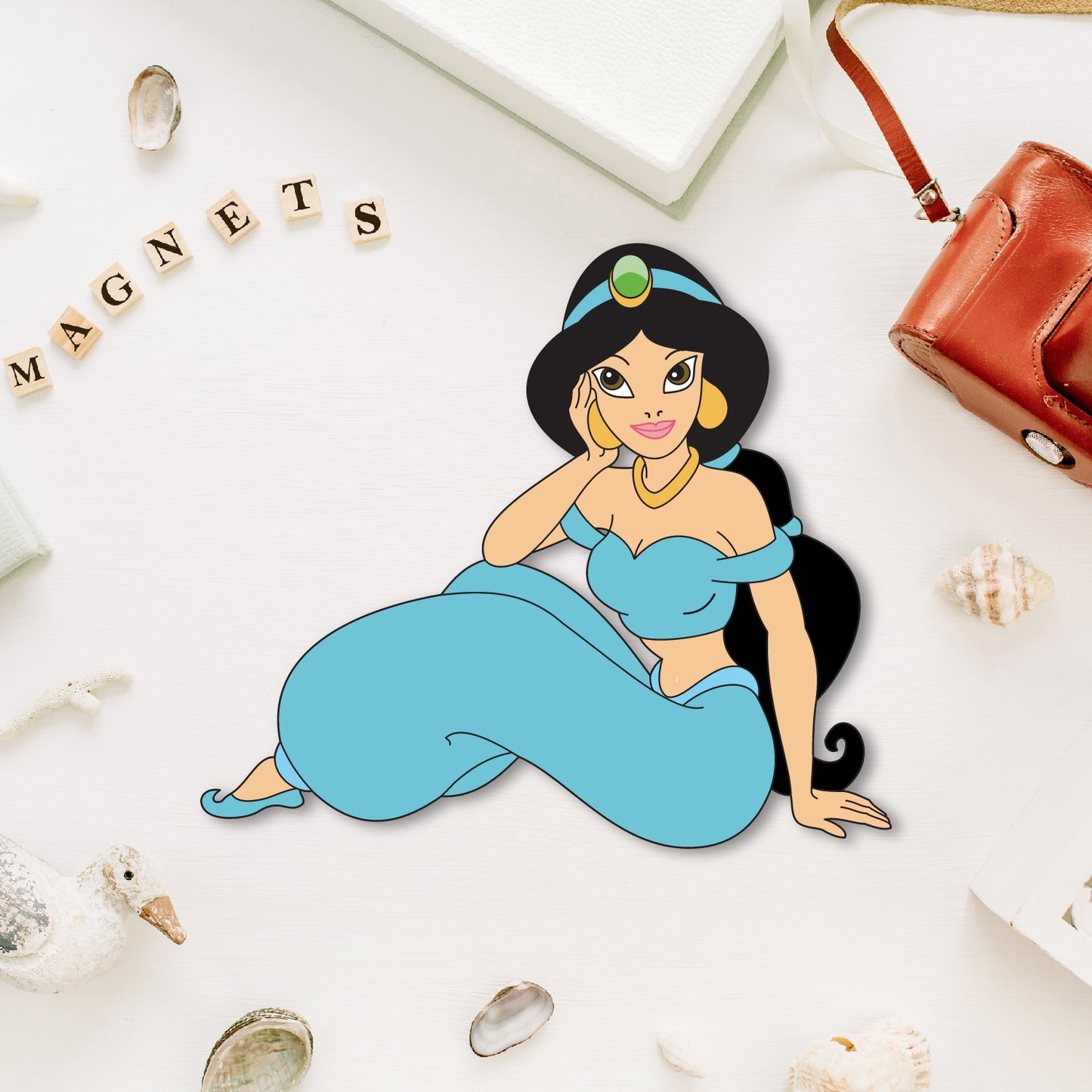 jasmine-aladdin-fridge-magnet-front-view